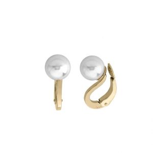 Pendientes Chic Clásico Dorado (Perla 8mm)